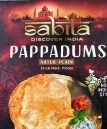 Sabita Pappadums