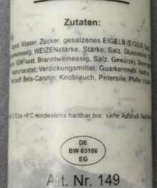 Lorenzo Knoblauch Sauce