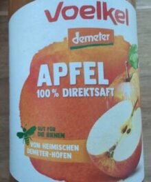 Voelkel Bio Apfel 100% Direktsaft, heimisch, 0,7 l