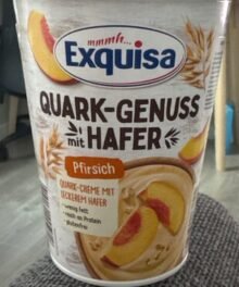Exquisa Quark Creme Hafer Pfirsich-Waldbeere