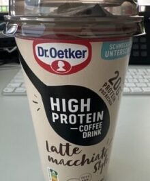 Oetker High Protein Coffee Drink Latte Macciato Style