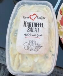 Dein herzhafter Kartoffelsalat Ei+Gurke