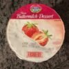 Sachsen Buttermilch-Dessert Erdbeere, Rhabarber, Birne