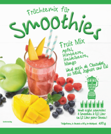 Smoothies Fruit Mix (Apfel, Himbeere, Heidelbeere, Mango)