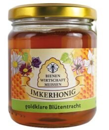 Bienenwirtschaft Meissen Goldklar Blütentracht Honig
