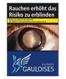 Gauloises Blondes Blau Zigaretten Packung
