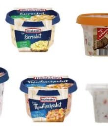 Homann Feiner Pellkartoffelsalat Ei & Gurke
