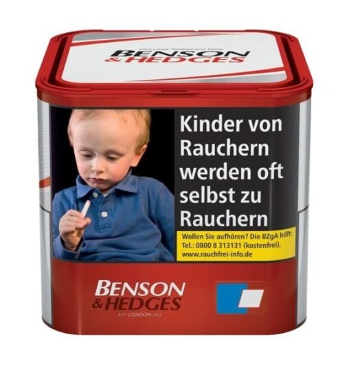 Benson & Hedges Volume Red Tin-S