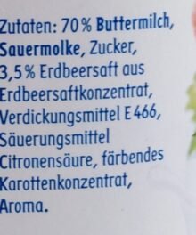 Milram Fruchtbuttermilch Erdbeer