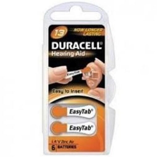 Duracell Hörgerätbatterie Rot DA 13