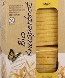 Bio Knusperbrot aus Mais