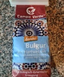 CV demeter Bio Bulgur