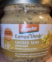 CV demeter Bio Senf Grob