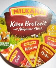Milkana Runddose Käse-Brotzeit