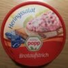 Popp Brotaufstrich Heringssalat Rot