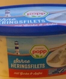 Popp Sahne-Heringsfilets