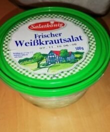 Salatkönig Weißkraut Salat ohne Konservier.
