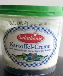 Salatkönig Kartoffelcreme
