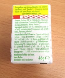 Dextro Energy Zitrone und Vitamin C