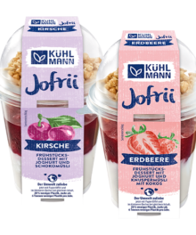 Kühlmann Jofrii Joghurt Erdbeer Grütze m.Knuspermüsli Kokos