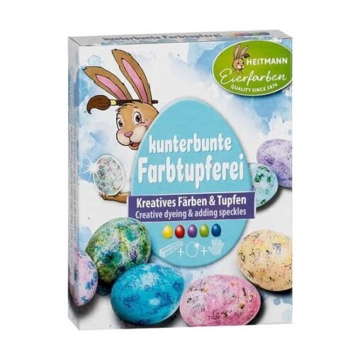 Eierfarben Kunterbunte Farbtupferei