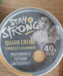 Minus L Stay Strong Quarkcreme Vanille