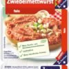 Zimbo Pikante Zwiebelmettwurst fein 3 Kammer Schale