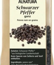 Alnatura Bio Schwarzer Pfeffer, ganz