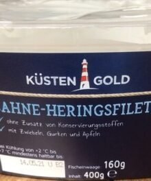 Küstengold Sahne-Heringsfilets