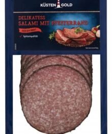 Küstengold Pfeffer Salami