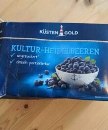 Küstengold Heidelbeeren