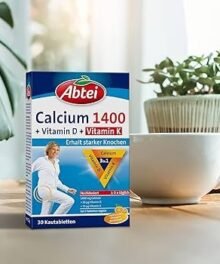 Abtei Calcium 1400+D3+K