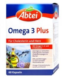 Abtei Omega 3 Plus mit Omega 6-9 Fettsäuren