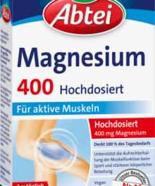 Abtei Magnesium 400 mg Tabletten