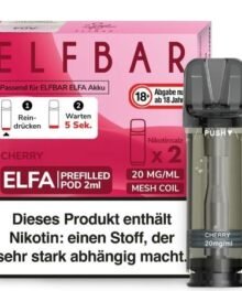Elfbar Elfa Pod Cherry 20mg/ml