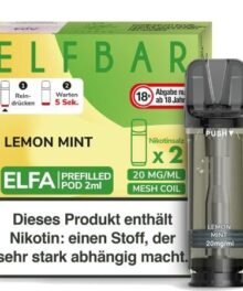 Elfbar Elfa Pod Lemon Mint 20mg/ml