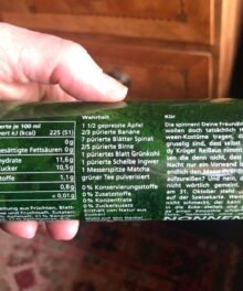 true fruits green smoothie no. 1