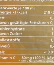 true fruits triple smoothie orange