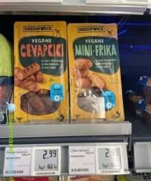 Greenforce Frische Pflanzliche Mini-Frikadellen