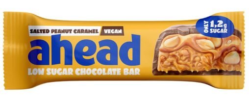Ahead Low Sugar Bar - Salted Peanut Caramel