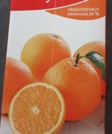 Jeden Tag Orangennektar 50%
