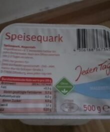 Jeden Tag Speisequark Magerstufe 0,3%