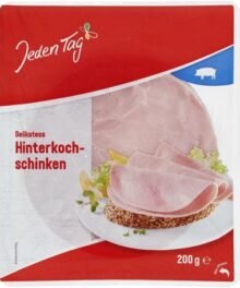 Jeden Tag Hinter-Kochschinken