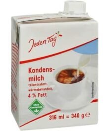 Jeden Tag Kondensmilch 4% ohne Gentechnik