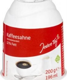 Jeden Tag Kaffeesahne 12% Kännchen ohne Gentechnik
