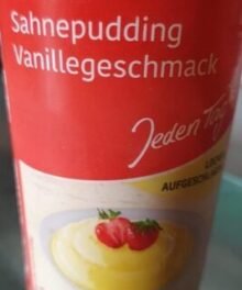 Jeden Tag Sahne-Pudding Vanille