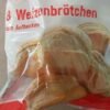 Jeden Tag Weizenbrötchen 8 Stück zum Aufbacken