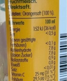 Innocent Orangensaft mit Fruchtfleisch