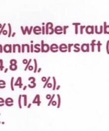 Innocent Wilde Blaubeere, Johannisbeere & Cranberry Saft