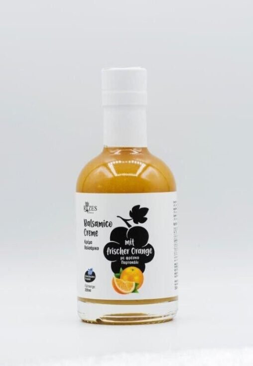 Rizes Greece Balsamico Creme Orange